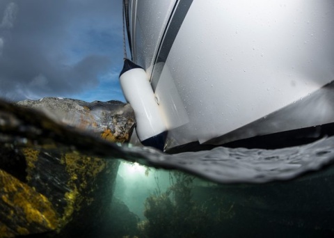 Odbijacz Polyform Norway Typ F chroniący burtę jachtu