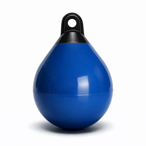 Odbijacz kulisty Majoni Solid Head – niebieski