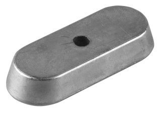 Plattenanode, oval magnezowa 64x25x12mm für Yamaha F6-F9,9PS