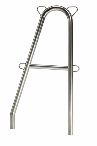 Podwójny słupek do bramki z poprzeczką