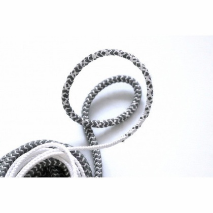 SpinGrip – ultralekki szot spinnaka Dyneema SK78 biało-szary (taperowana)