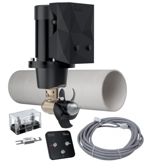 Ster strumieniowy QUICK 2,2 kW, tunel 125mm (zetsaw z kablem sterującym, tunelem, bezpiecznikiem i panelem sterowania)