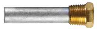 Anoda trzpieniowa cynkowa/Ms 19x51mm 3/4'NPT