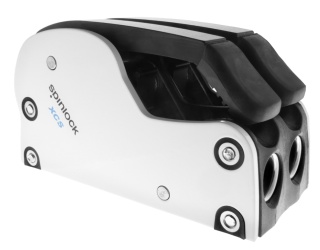 Stoper fału SPINLOCK XCS podwójny 8–14 mm, biały, aluminium