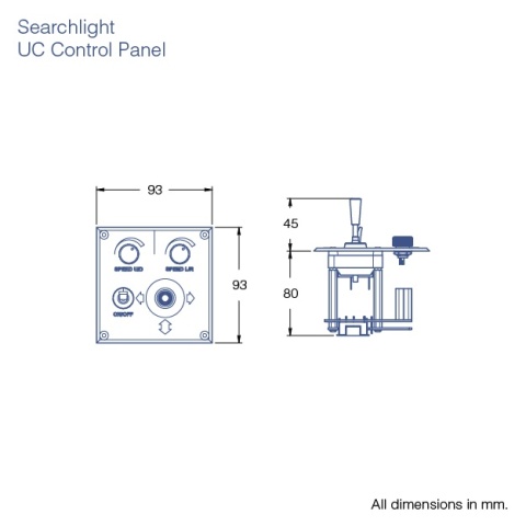 Reflektor zdalnie sterowany DHR 150 LED 10–32V 10W z kontrolerem