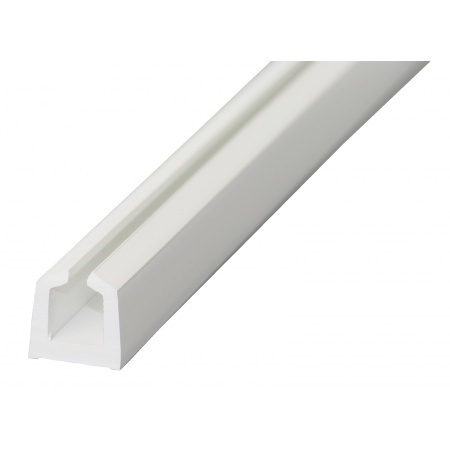 Szyna z tworzywa sztucznego do plandeki - biała lub czarna