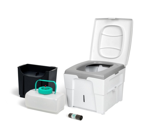 TROBOLO WandaGO Lite – kompaktowa toaleta kompostowa do kampera i vana 6,5 l / 4,6 l