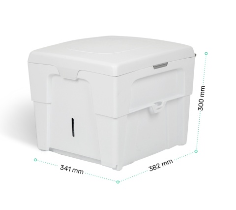 TROBOLO WandaGO Lite – kompaktowa toaleta kompostowa do kampera i vana 6,5 l / 4,6 l