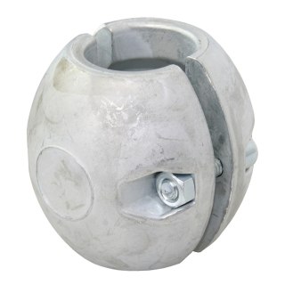 Anoda wału, kulista cynkowa 54mm, na wał 25mm