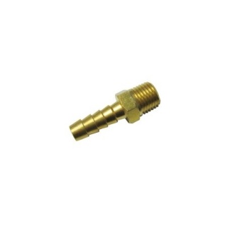 mosiężny króciec do przewodu paliwowego 1/4 "X 1/4" (około 6mm.)