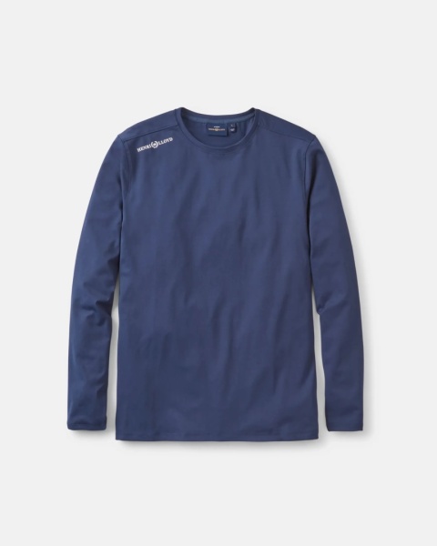 Dri-Fast Long Sleeve Tee - Navy Blue