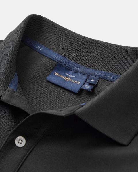 Henri Lloyd Dri-Fast Polo – żeglarska koszulka polo, Black
