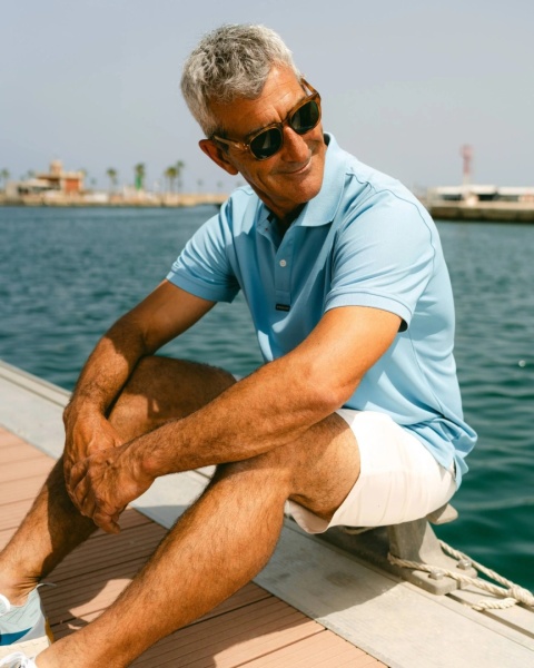 Henri Lloyd Dri-Fast Polo – żeglarska koszulka polo, Caribbean Sea