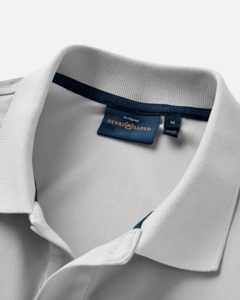Henri Lloyd Dri-Fast Polo – żeglarska koszulka polo, Titanium