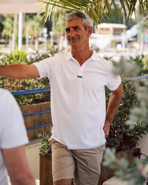 Henri Lloyd Dri-Fast Polo – żeglarska koszulka polo, White