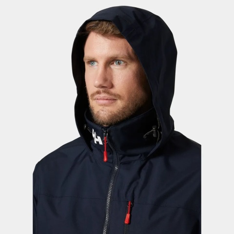Kurtka żeglarska Helly Hansen Crew Hooded Jacket 2.0 – Navy
