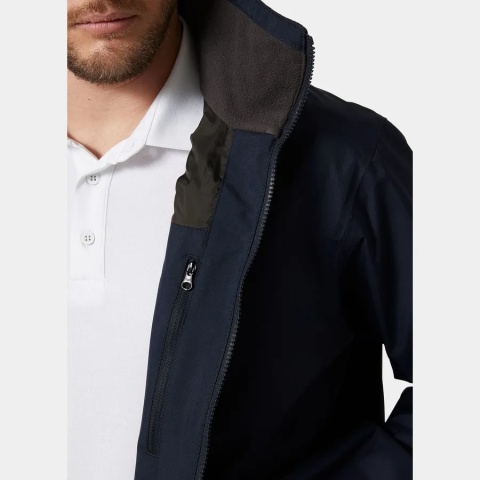 Kurtka żeglarska Helly Hansen Crew Hooded Jacket 2.0 – Navy