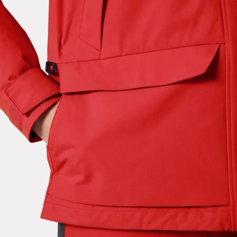 Damska kurtka żeglarska Helly Hansen W Pier Jacket 4.0 – Alert Red