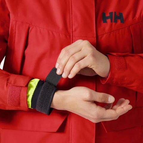 Damska kurtka żeglarska Helly Hansen W Pier Jacket 4.0 – Alert Red