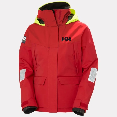 Damska kurtka żeglarska Helly Hansen W Pier Jacket 4.0 – Alert Red