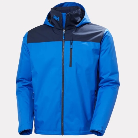 Kurtka żeglarska Helly Hansen Crew Hooded Midlayer Jacket 2.0 – Kobaltowy niebieski