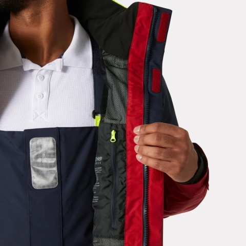 Kurtka żeglarska Helly Hansen Pier Jacket 4.0 – Red