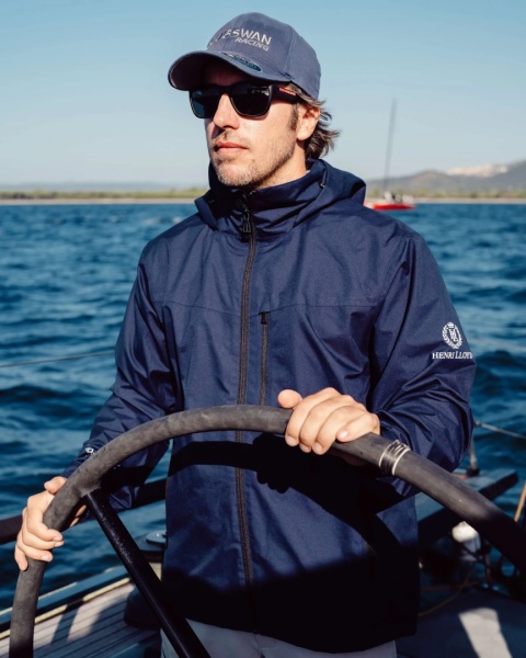 Henri Lloyd Men’s Cool Breeze Jacket Navy Blue – męska kurtka żeglarska z podszewką mikropolarową