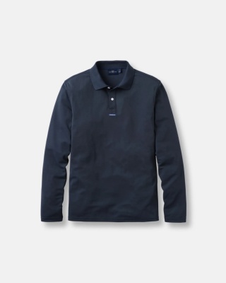 Henri Lloyd – męska koszulka polo szybkoschnąca z długim rękawem. Dri-Fast LS Polo Navy Black