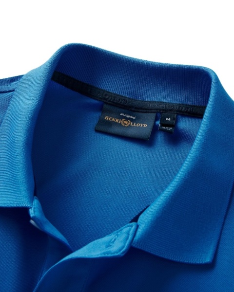 Men's Dri-Fast LS Polo - Cygnet Blue