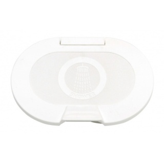 Obudowa instalacyjna z pokrywą baterii i natrysku