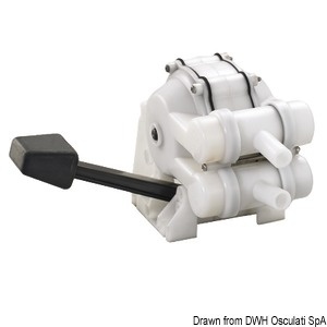 Pompa nożna do zlewozmywaka – podwójnego działania 15 l/min