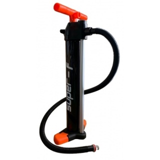 Pompa ręczna dwusuwowa SCOPREGA Super-F – pompka wysokociśnieniowa do pontonów i kajaków