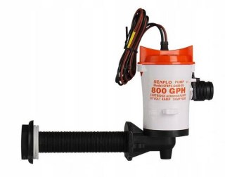 SEAFLO Pompa kątowa do wody zaburtowej 800 GPH