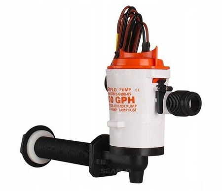 SEAFLO Pompa kątowa do wody zaburtowej 800 GPH