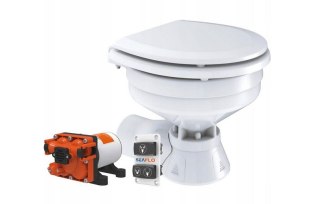 SEAFLO elektryczna toaleta morska z maceratorem 12V SFMTE1-04