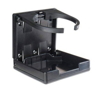 SEAFLO składany uchwyt na kubek i butelkę czarny