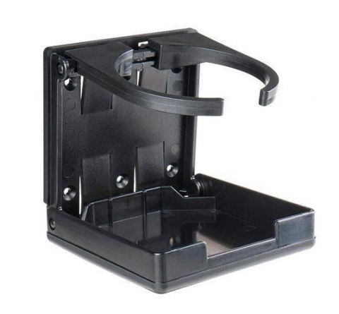 SEAFLO składany uchwyt na kubek i butelkę czarny