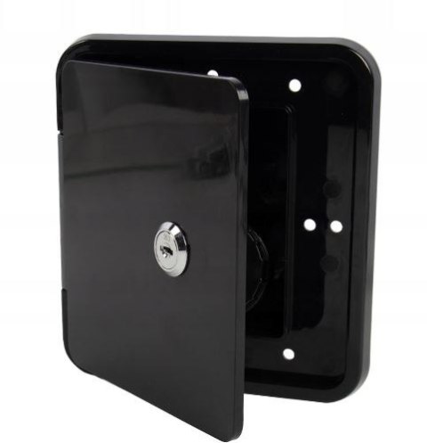 SEAFLO gniazdo do wlewu wody czarne 166mm SFWH2-151-166-01