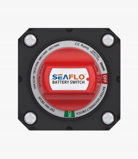 SEAFLO wyłącznik akumulatora / główny odłącznik prądu 300A SFCBS-300-202