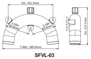 SEAFLO zawór antysyfonowy 38mm SFVL-03