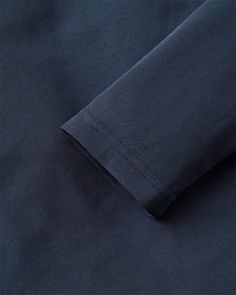 Women's Dri-Fast LS Polo - Navy Black