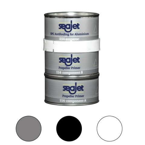 Zestaw do zabezpieczania śrub i przekładni Seajet Triple Pack – podkład epoksydowy + antifouling