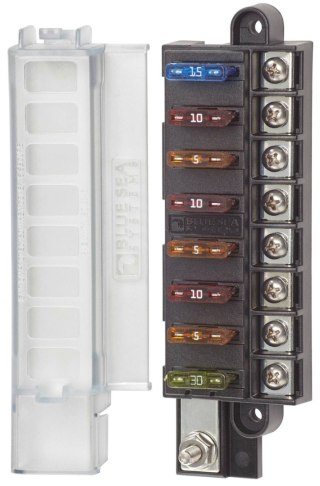 Blok bezpieczników Blue Sea ST Blade Compact 8 obwodów - BS5046