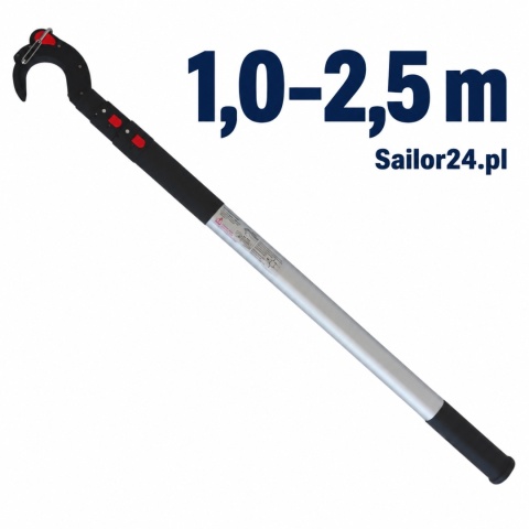 Teleskopowy bosak do cumowania HOOK & MOOR M60 1,0–2,5 m – YT7080218