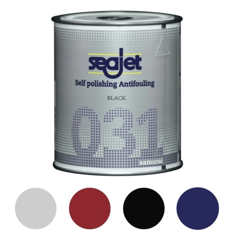 Farba przeciwporostowa Seajet 031 Samurai 0,75L – samopolerujący antifouling do łodzi i jachtów