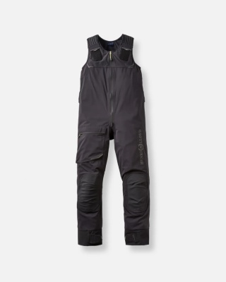 Henri-Lloyd Dynamic Salopettes Mens Black - męskie spodnie żeglarskie softshell