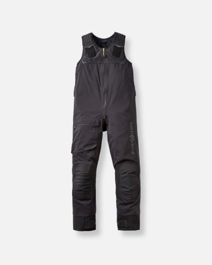 Henri-Lloyd Dynamic Salopettes Mens Black - męskie spodnie żeglarskie softshell