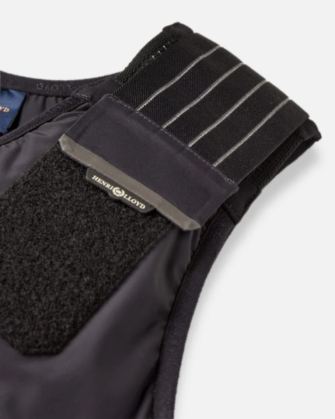 Henri-Lloyd Dynamic Salopettes Mens Black - męskie spodnie żeglarskie softshell