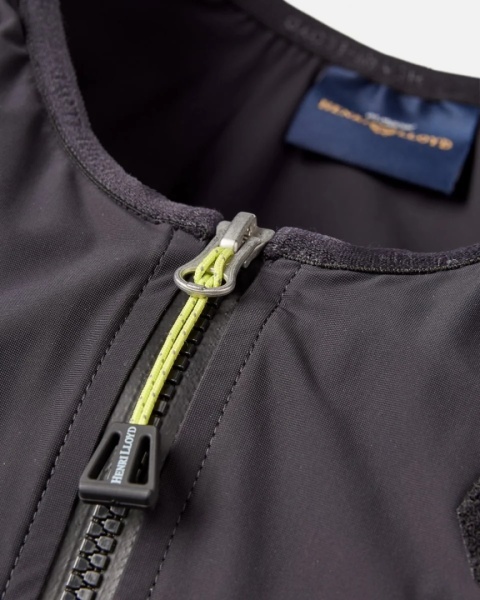 Henri-Lloyd Dynamic Salopettes Mens Black - męskie spodnie żeglarskie softshell