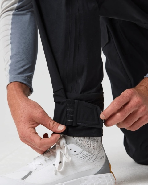 Henri-Lloyd Dynamic Salopettes Mens Black - męskie spodnie żeglarskie softshell